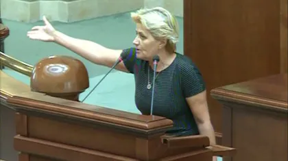 SCANDAL în plenul Senatului. Senatoarea-grevistă Cristiana Anghel s-a certat cu Crin Antonescu
