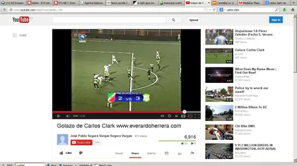 Foarfeca perfectă. Un fundaş a marcat o minunăţie de gol, în Costa Rica VIDEO