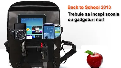 Back to School 2013 - Trebuie să începi şcoala cu gadgeturi noi