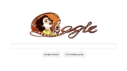 Google o sărbătoreşte pe Maria Tănase, la 100 de ani de la naşterea cântăreţei