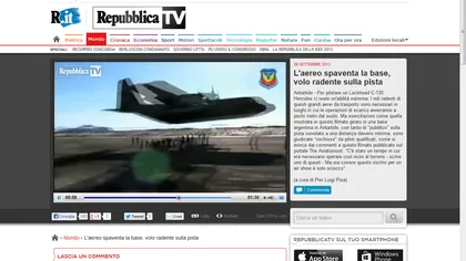 SPECTACULOS, dar PERICULOS: O aeronavă Hercules a fost la un pas de a face MĂCEL pe pistă VIDEO