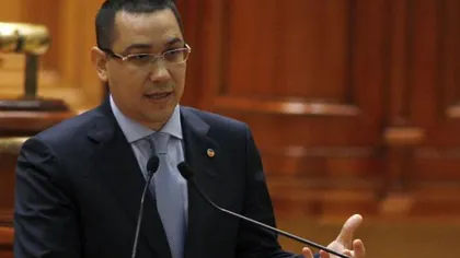 Ponta va prezenta Parlamentului textul scrisorii de intenţie către FMI VIDEO