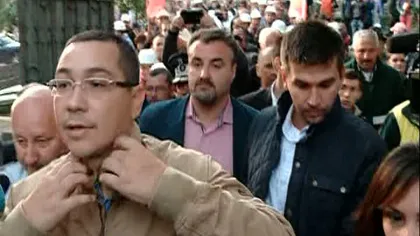Victor Ponta: Luni vreau să discut şi cu cei care protestează împotriva proiectului de la Roşia Montană