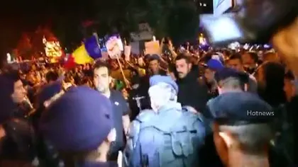 Violenţe la protestul Roşia Montană din Capitală VIDEO