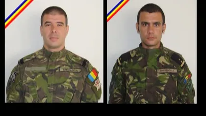 Militarii români morţi în Afghanistan au ajuns acasă. Familiile se pregătesc de funeralii