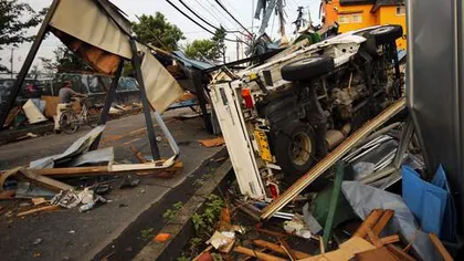 O tornadă a făcut ravagii în Japonia VIDEO
