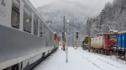 Circulaţia feroviară între Timişu de Sus şi Predeal a fost reluată cu locomotive Diesel
