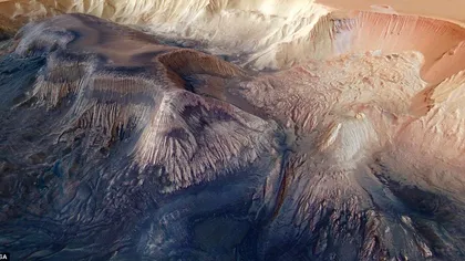 Marte în 3D: Detalii spectaculoase ale 