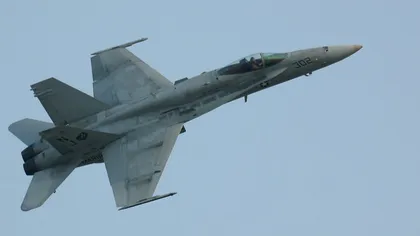 Un avion de vânătoare de tip F-18 s-a prăbuşit în Elveţia