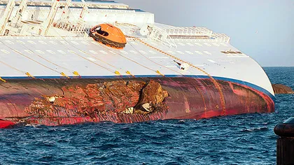 Noi resturi de cadavre au fost găsite în apropierea epavei navei Costa Concordia