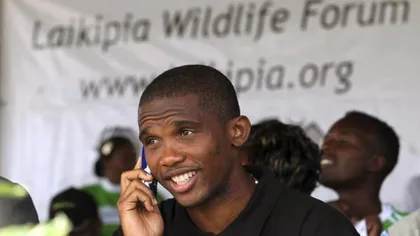 Culmea extravanganţei: Samuel Eto'o are 400 de telefoane mobile, dar nu ştie să trimită un SMS
