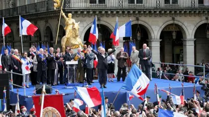 Partidul extremist Frontul Naţional se clasează, în premieră, pe primul loc în sondaje, în Franţa