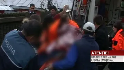 TRAGEDIE în Bacău. Un bărbat s-a înjunghiat în inimă VIDEO