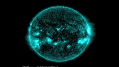 Trei explozii solare imense au avut loc într-o singură săptămână VIDEO
