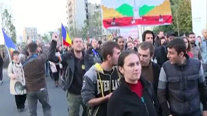 PROTEST anti-Roşia Montană din Capitală