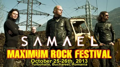 Maximum Rock Festival (25-26 octombrie) aduce la Bucureşti formaţii importante ale metalului european