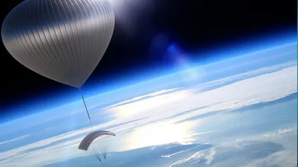 O nouă formă de turism spaţial: Balonul cu heliu care vă duce la 30km altitudine FOTO