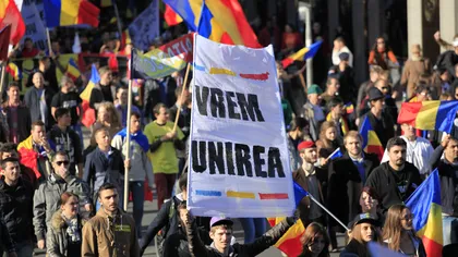 Marş pentru UNIREA Basarabiei cu România, organizat în Capitală