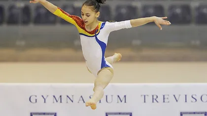 Ştefania Stănilă a debutat la 15 ani la CM de gimnastică, fiind cea mai tânără sportivă din competiţie