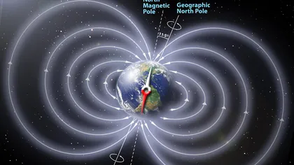 Polul nord magnetic se află în continuă mişcare: Motivele exacte nu sunt cunoscute