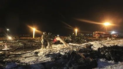 IMAGINILE GROAZEI: Prăbuşirea avionului din Rusia, surprinsă de camerele de supraveghere