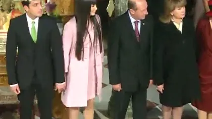 MOMENT TENSIONAT la botezul nepoatei preşedintelui Traian Băsescu
