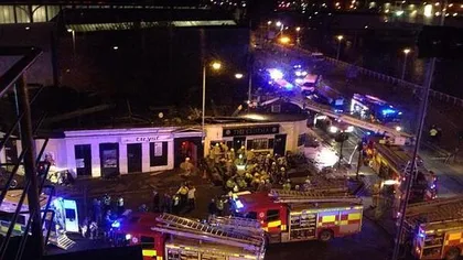 Un elicopter s-a prăbuşit peste clădirea unui bar în Glasgow. Şase persoane au murit VIDEO