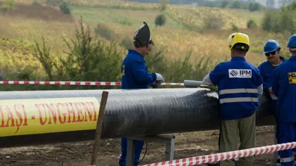 Gabriel Oprea a inspectat gazoductul Iaşi-Ungheni. Lucrarea este în grafic