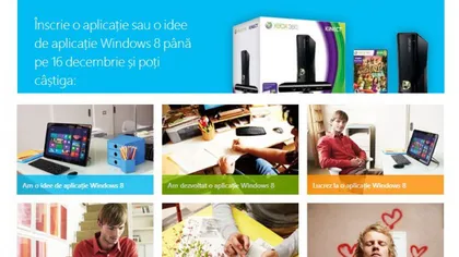 Microsoft lansează o competiţie pentru dezvoltatorii de aplicaţii - Windows AppCreator Challenge