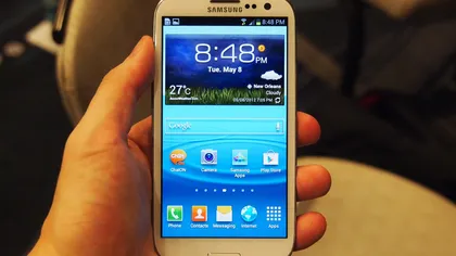 Galaxy S3, mai bun decât iPhone 5S şi iPhone 5C la acurateţea touchscreen-ului