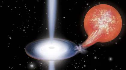 Cercetătorii au aflat din ce sunt alcătuite jeturile de materie emise de găurile negre