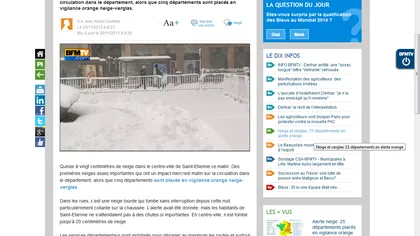 A venit iarna: Cod PORTOCALIU de NINSORI în 25 de zone din Franţa GALERIE FOTO VIDEO