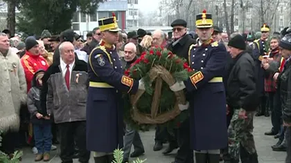 Morţii de la Revoluţia din 1989, omagiaţi în Bucureşti VIDEO