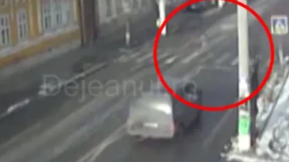 TRAGEDIE în Cluj. O femeie a fost spulberată pe trecerea de pietoni VIDEO