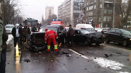 Şapte accidente au avut loc în ziua de Crăciun, în Bucureşti