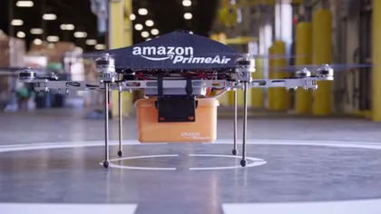 AMAZON va construi drone pentru a livra coletele în cel mult jumătate de oră