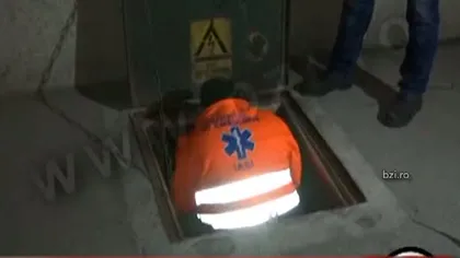 Incident grav, la Iaşi. Un bărbat şi-a fracturat coloana după ce a căzut într-un canal