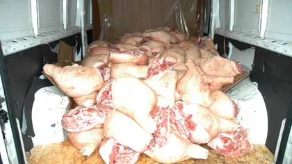 Tone de carne confiscate după un control în depozitul Antrefrig din Capitală