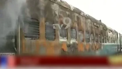 Incendiu la bordul unui tren, în India. Cel puţin 23 de persoane au murit VIDEO