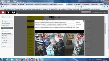 Un bărbat a jefuit un magazin din Cluj înarmat cu o ŢEAVĂ metalică VIDEO