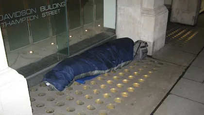 Daily Mail: 10% dintre persoanele fără adăpost din Londra sunt români sau bulgari