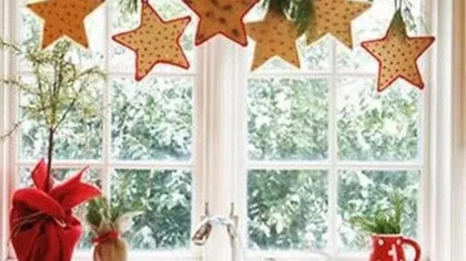 SFATURI cum să-ţi decorezi ferestrele pentru Crăciun