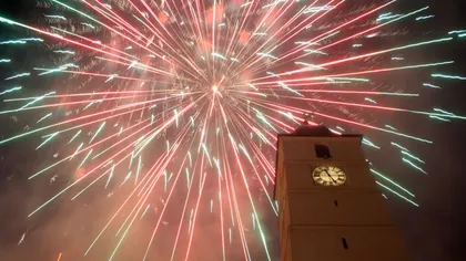 REVELION 2014: Concerte, foc de artificii şi jocuri de lumini şi lasere, în centrul Sibiului