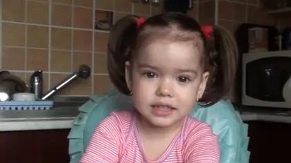 La doi ani şi 10 luni, o fetiţă recită tot LUCEAFĂRUL. Anastasia a uimit o ţară întreagă VIDEO INCREDIBIL