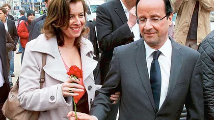 Fotografie senzaţională cu Francois Hollande. Iubita oficială, amanta şi mama copiilor săi, în aceeaşi poză