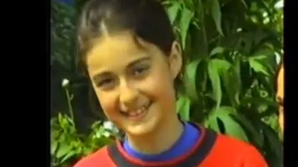 Imagini EMOŢIONANTE cu Aura Ion la vârsta de 11 ani. Dulce şi visătoare, Aurelia radia de fericire VIDEO