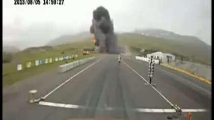 Accident şocant: Un avion ambulanţă s-a prăbuşit pe o pistă din Islanda VIDEO