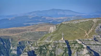 CRUCEA CARAIMAN, în CARTEA RECORDURILOR: E cea mai înaltă cruce din lume amplasată pe un vârf montan