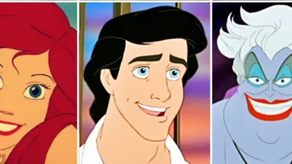 Cum ar arăta personajele Disney dacă ar fi oameni în carne şi oase FOTO