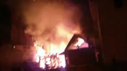 Patru incendii la case de vacanţă şi de locuit în judeţul Harghita, în noaptea de Anul Nou
